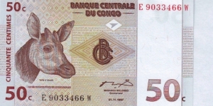  50 Centimes Banknote