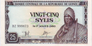  25 Sylis Banknote