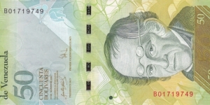 Venezuela P92 (50 bolivares 20/3-2007) Banknote