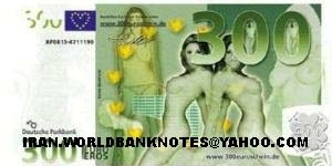 300 EURO (SEXY CLUB) Banknote