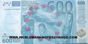 600 EURO Banknote