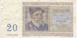 20 Frank/Francs Banknote