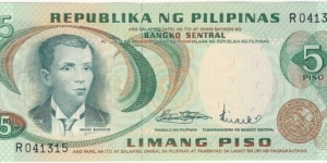 5 Piso Banknote