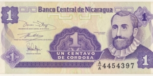 1 Centavo Banknote