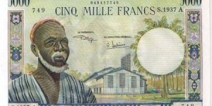 5000FR Banknote