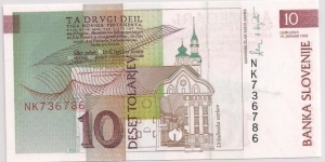 Banknote from Slovenia