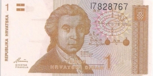 1 DINARA Banknote