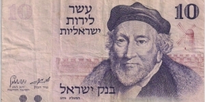 10 Lirot Banknote