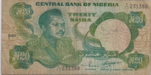 20 Naira  Banknote