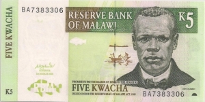 5 KWACHA Banknote