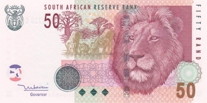 South Africa P130 (50 rand 2005) Banknote