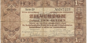 1 silver Gulden(1938) Banknote