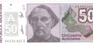 50 Australes Banknote