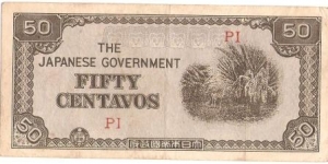 Fifty Centavos Banknote