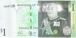 1 Pa'anga Banknote