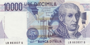 Italy P112a (10000 lire 1984) Banknote