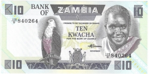 10 Kwacha(1980) Banknote