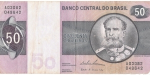 50 Cruzeiros(1970) Banknote