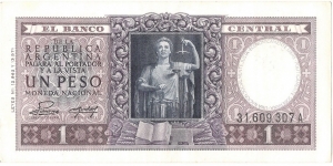 1 Peso(commemorative issue 1952) Banknote