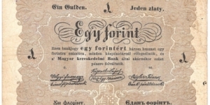 1 Forint(1848) Banknote