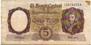 5 Pesos__pk# 275 a Banknote