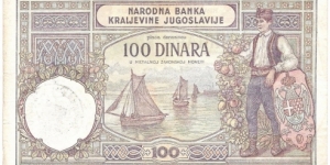 Banknote from Montenegro
