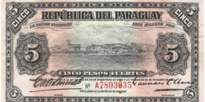 5 Pesos(1923) Banknote