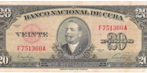 20 Pesos(1949) Banknote