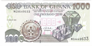 1000 Cedis Banknote