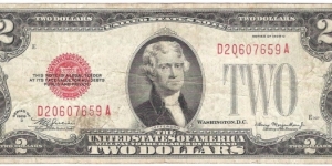 2 Dollars(1928) Banknote