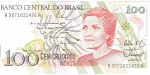 100 Cruzados Novos(1989) Banknote