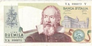 2000 Lire Banknote