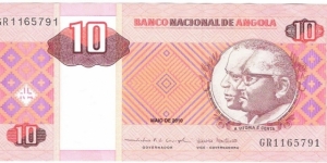10 Kwanzas Banknote