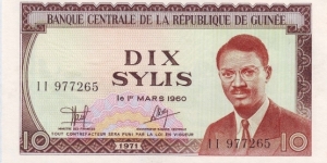  10 Sylis Banknote