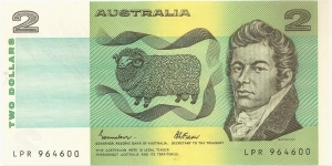 2 Australian Dollars Banknote