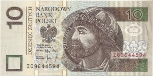 10 Polish Zloty Banknote