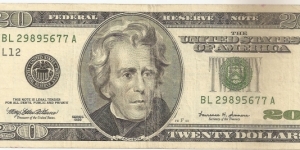 20 American Dollar Banknote