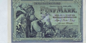  5 Marks Banknote