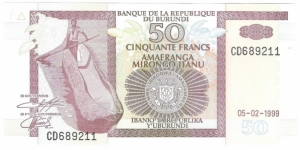 50 Francs(1999) Banknote