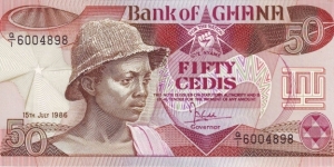  50 Cedis Banknote