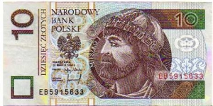 10 Złotych__pk# 173__25.03.1994 Banknote