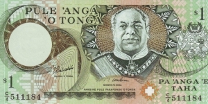  1 Paanga Banknote