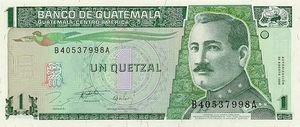 1 quetzal Banknote