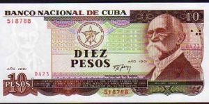 10 Pesos__pk# 109 Banknote