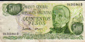 500 Pesos__pk# 303 c__multiple sunbursts Banknote
