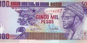  5000 Pesos Banknote