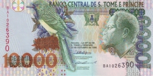  10,000 Dobras Banknote