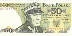 50 Zloty(1982) Banknote