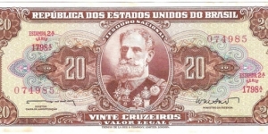 20 Cruzeiros Banknote