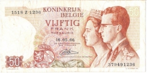 50 Francs/Frank(1966) Banknote